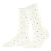 Falke Strumpor Women Spike Dot Socks Benvit bomull Strl 39/42 Dam
