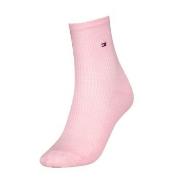 Tommy Hilfiger Strumpor Women Premium Rib Short Socks Ljusrosa Strl 39...