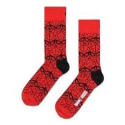 Happy socks Strumpor Marvel Spider Man Thwip Sock Röd Mönstrad bomull ...