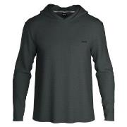 BOSS Waffle Hoodie Mörkgrön Medium Herr