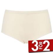 Damella Trosor High Waist Maxi Brief Vanilj merinoull 38 Dam