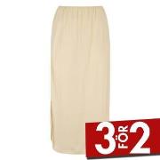 Damella Long Waist Slip Puder viskos 38 Dam