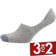 Amanda Christensen Strumpor True Contrast Invisible Sock Ljusgrå Strl ...