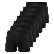 Resteröds Kalsonger 7P Gunnar Cotton Svart ekologisk bomull Small Herr