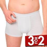 Sloggi Kalsonger 2P Men 24 7 Short Vit bomull Small Herr