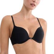 Triumph BH Pure Micro Push Up Bra With Front Closure Svart A 70 Dam