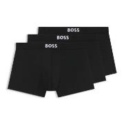 BOSS Kalsonger 3P Trunk Micro One Svart polyester Medium Herr