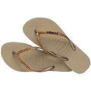 Havaianas Slim Glitter II Guld Strl 39/40 Dam