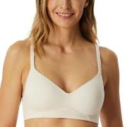 Schiesser BH Unique Cotton Soft Bra Creme bomull A 70 Dam