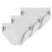 Schiesser Kalsonger 3P 95-5 Stretch Rio Slip 3XL-4XL Vit bomull 3XL He...