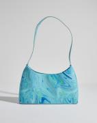 Nelly - Blå - Casual Swirl Handbag