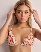 BECKSÖNDERGAARD - Blommig - Francille Bella Frill Bikini Top