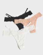 Hunkemöller - Multi/Mönstrad - 3-Pack String