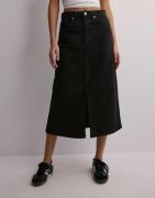 Selected Femme - Svart - Slfkrista-Gerda Hw Blck Dnm Max Ski