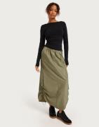 Only - Grön - Onldelia Hw Cargo Parachute Skirt C