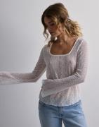 Only - Vit - Onlmedelina L/S Flared Top Jrs