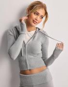 Nelly - Grå - Soft Lounge Knit Sweater