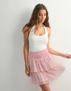 Vero Moda - Rosa - Vmsmilla Hw Smock Short Skirt Wvn G
