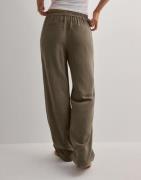 OBJECT - Grön - Objsanne Aline Wide Pant Noos