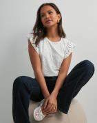 Vero Moda - Vit - Vmtassa Sl Frill Top Noos