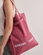 Samsøe Samsøe - Röd - Salucca shopper 15340