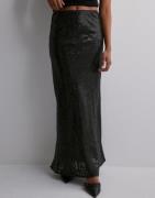 Neo Noir - Svart - Vicky Sequins Skirt