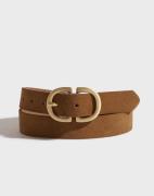 Pieces - Brun - Pcjuva Suede Jeans Belt Noos