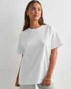 Pieces - Vit - Pcskylar Ss Oversized Tee Noos