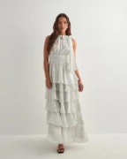 Neo Noir - Vit - Marli Dot Dress