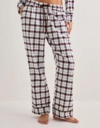 Hunkemöller - Multi/Mönstrad - Pant Flannel Straight Check