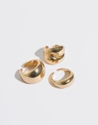 Nelly - Guld - Chunky Ring Set