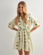 Vero Moda - Vit - Vmpamela 2/4 Short Dress Wvn