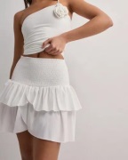 Neo Noir - Vit - Carin R Skirt