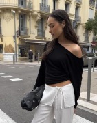 Nelly - Svart - My Chill Boatneck Sweat