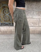 Nelly - Grön - Relaxed Cargo Pants