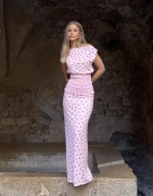 Nelly - Multi/Mönstrad - Cute Sheer Maxi Skirt