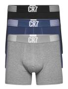 CR7 Cr7 Basic Trunk Organic 3-Pack Multi/patterned