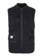 Resteröds Fleece Vest Recycled Svart