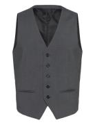 Lindbergh Men's Waistcoat For Suit Grå