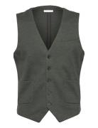 Lindbergh Superflex Knitted Waistcoat Grön