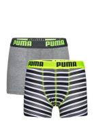 Puma Boys Basic Boxer Printed Strip Night & Underwear Underwear Underp...