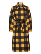 Rodebjer Gemma Checked Outerwear Coats Winter Coats Multi/patterned RO...