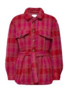 Koi Shirt Jacket Ulljacka Jacka Red Noella