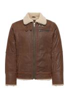 Jofama Axel Classic Pile Suede Jacket Brun