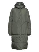 Soft Rebels Sringa Puffer Coat Khaki Green