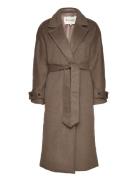Lr-Owa Outerwear Coats Winter Coats Brown Levete Room