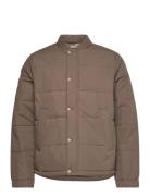 Anf Mens Outerwear Fodrad Jacka Beige Abercrombie & Fitch