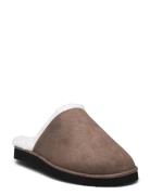 Anf Mens Accessories Slippers Tofflor Brown Abercrombie & Fitch