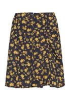 Moss Crepe Rose Short Skirt Kort Kjol Multi/patterned Tommy Hilfiger
