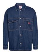 Worker Shirt Jacket Ag5035 Jeansjacka Denimjacka Blue Tommy Jeans